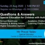 Q&A Special Education for Children with Autism