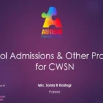 School admission procedure for children with special needs