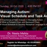 Managing Autism : Visual Schedule and Task Analysis